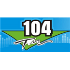 Radio 104 FM logo