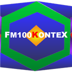 FM;100.KONTEX logo