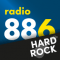 88 6 Hard Rock logo