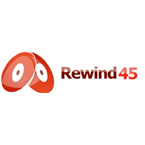 Rewind45 logo