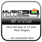 MusicClub24 - 80s Club logo