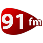 91 FM logo