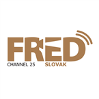 FRED FILM RADIO CH25 Slovak logo