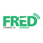 FRED FILM RADIO CH19 Danish logo