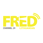 FRED FILM RADIO CH24 Lithuanian logo