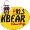 92.3 KBEAR Country logo