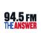 94.5 FM The Answer logo