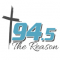 94.5 The Reason logo