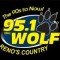95.1 The Wolf logo