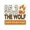 95.3 The Wolf logo