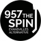 95.7 The Spin logo