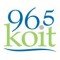 96.5 KOIT logo