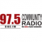 97.5 Community Radio logo