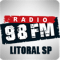 Rádio 98 FM Litoral logo