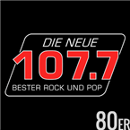 DIE NEUE 107.7 - 80er logo