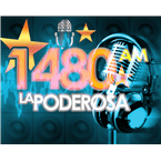 La Poderosa 1480 AM logo