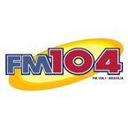 Rádio OK FM 104.1 (Brasília) logo