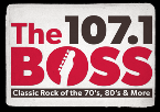 107.1 The Boss logo