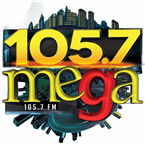 Mega 105.7 FM logo