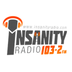 Insanity Radio 103.2FM logo