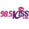 98.5 Kiss FM logo