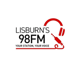 Lisburn's 98FM logo