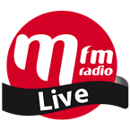 M RADIO LIVE logo