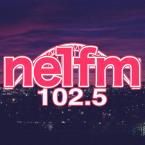 NE1fm 102.5 logo