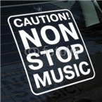 Non stop music radio keke logo