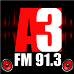 Rádio A3 FM 91.3 logo