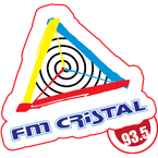 Rádio FM Cristal logo