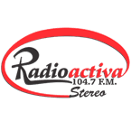 Radioactiva 104.7 logo