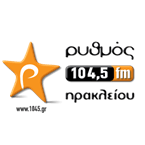 Rythmos 104.5 logo