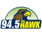 94.5 The Hawk logo