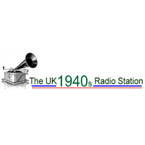 The UK 1940s Radio Station logo