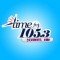 Time FM 105.3 logo
