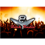 V8 Rock Radio logo