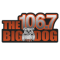 106.7 The Big Dog logo