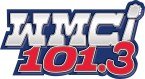 101.3 WMCI logo