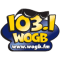103.1 WOGB logo