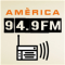 America 94.9 FM logo