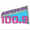 Awesome 100.9 logo