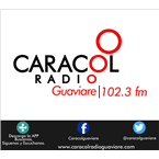 Caracol Radio Guaviare 102.3 fm logo