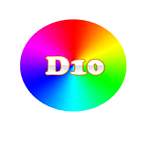 D10 logo