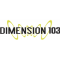 DIMENSION 103 Frequency: 103.3FM / 102.9FM logo