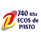 Emisora Ecos de Pasto 740 A.M. logo