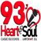 KXCA Heart & Soul 93.7 and 1050 logo