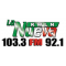 La Nueva 103.3 Y 92.1 FM logo