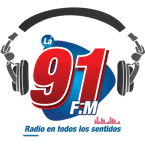 La FM 91 logo