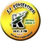 La Konsentida 100.1 Fm logo